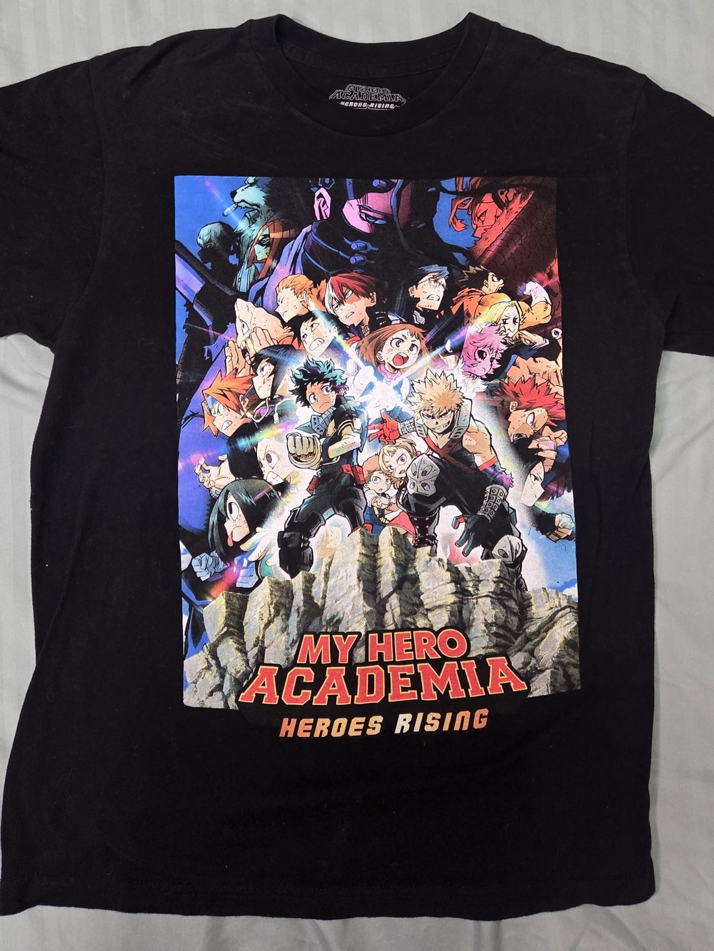 My Hero Academia Black Graphic Tee - Heroes Rising